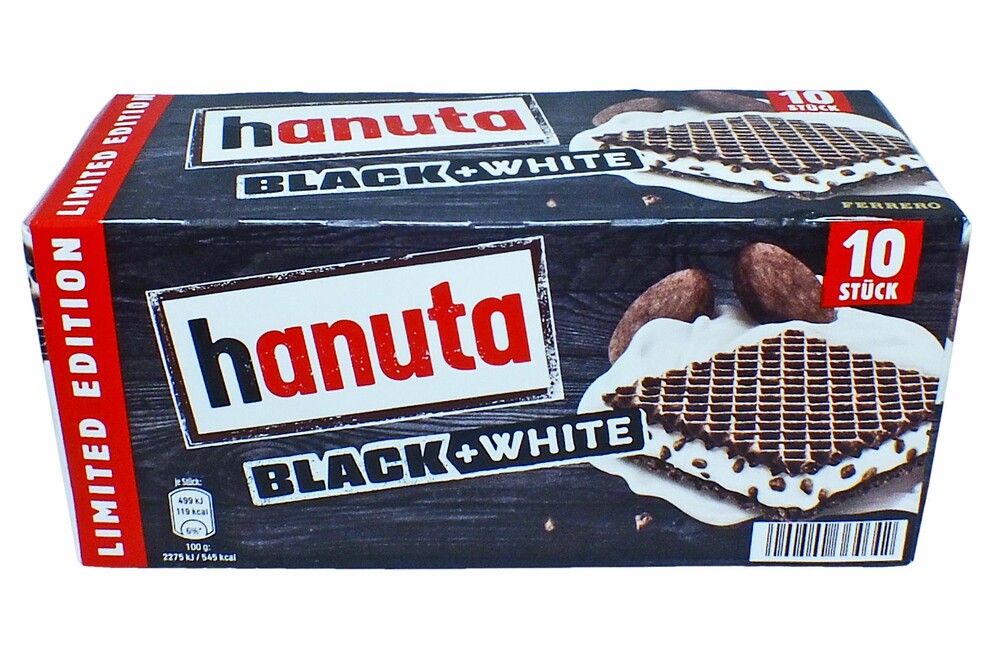 Печиво Hanuta black+white (10шт) 220g, 20шт/ящ