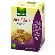 Печиво GULLON Diet Fibra Muesli (фіолетові), 450г, 6шт/ящ