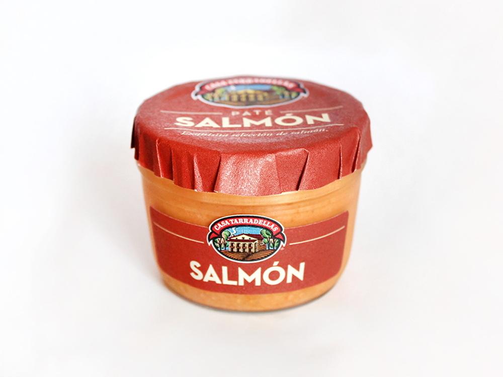 Паштет Cassa Tarradellas SALMON 125 г, 12 шт/ящ, шт