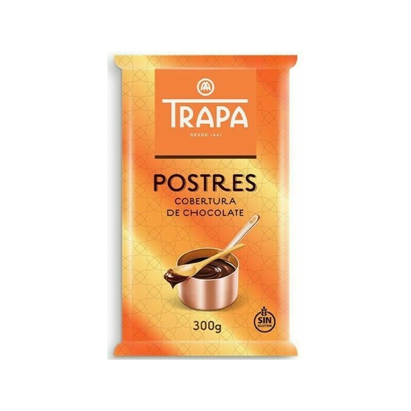 Шоколад 200г TRAPA POSTRES чорний 52%,
17шт/ящ