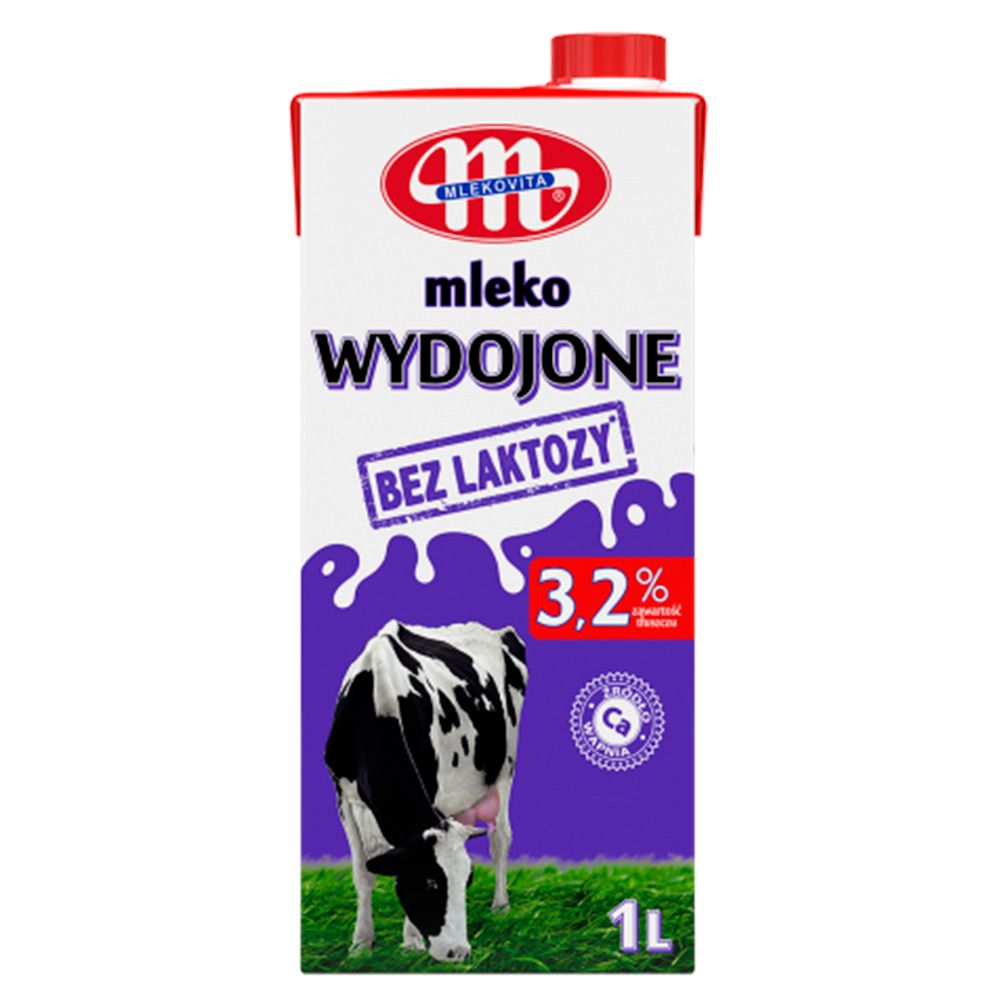 Молоко безлактозне Mlekovita 3.2%