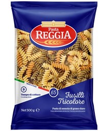 Reggia #65 fusilli tricolore 500g