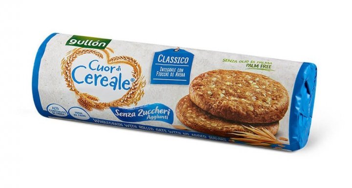 Печиво GULLON tube CDC Традиційне БЕЗ ЦУКРУ, 280г, 16шт/ящ