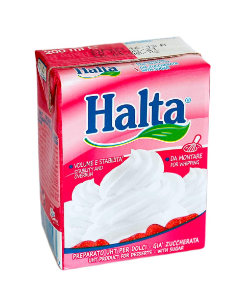 Вершки Halta panna per dolci, 200 мл, 24 шт/ящ