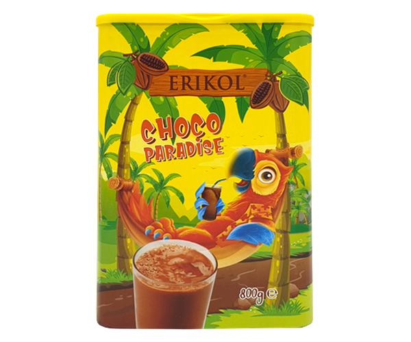 Какао Erikol, 800г, 10 шт/ящ