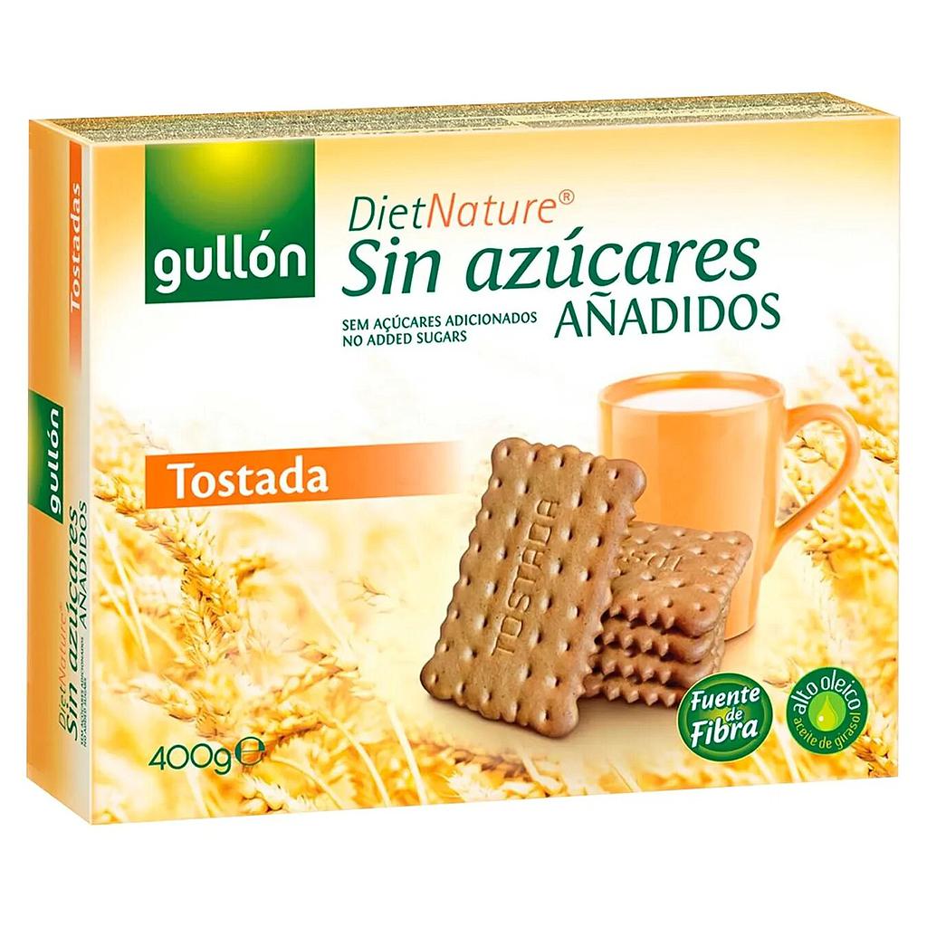 Печиво GULLON без цукру Diet Nature Tostada 400г, 7шт/ящ