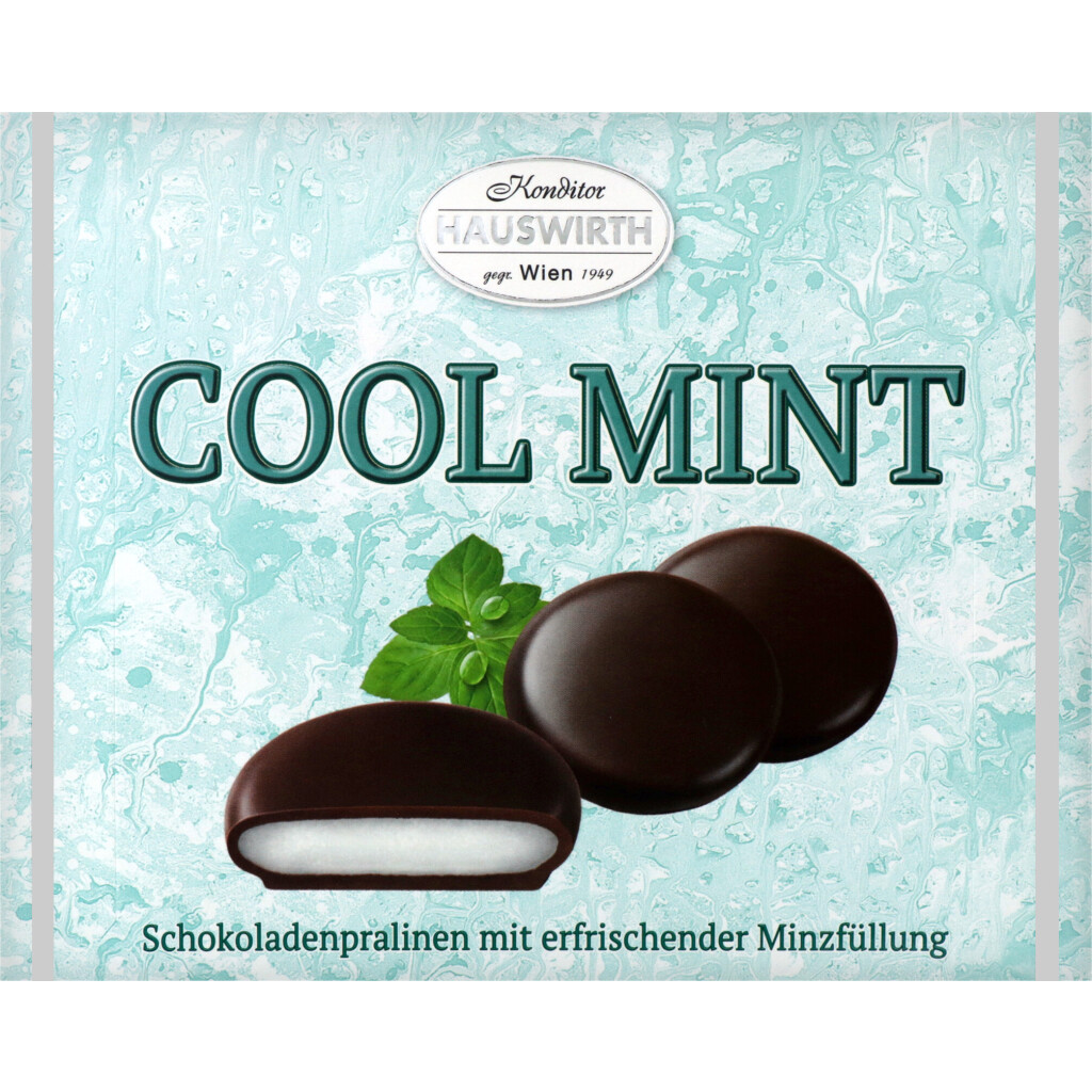 М'ятний фондан в шоколаді Hauswirthi Cool Mint, 135г. 24шт/ящ