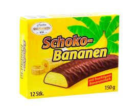 Суфле в шоколаді Hauswirth Schoko-Banane, банан 150г. 24шт/ящ