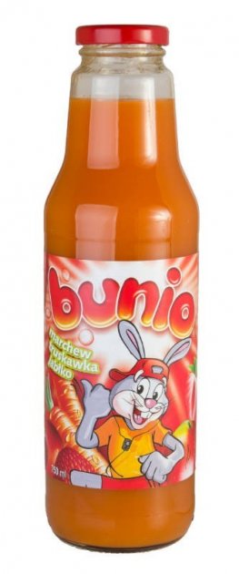 Сік Korkus 750мл морква-полуниця-яблуко, 8 шт/ящ